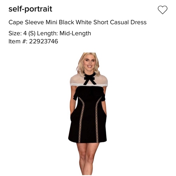 Alexander Wang x Self-Portrait Black Minidress - Picture 5 of 8